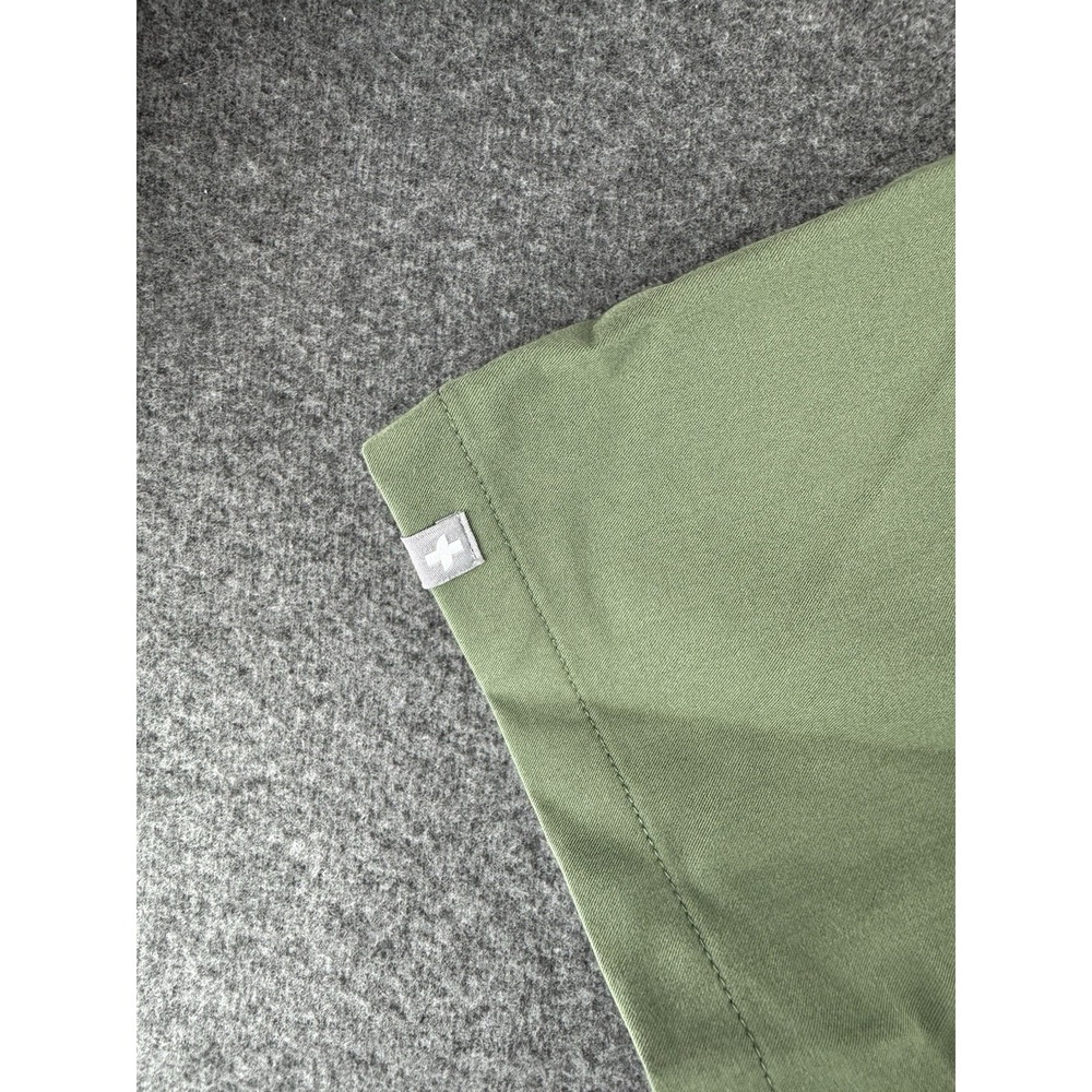 FIGS‎ Scrub Top Mens Sz 2XL Green Leon Technical Collection V-Neck Pocket FM1500 - Picture 6 of 16